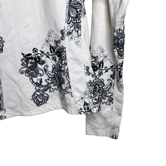 Lululemon Floral Print Black White Define Jacket 6 - Picture 7 of 7